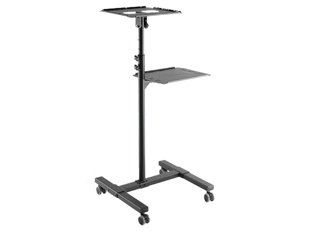 Universele projectorwagen; regelbaar Universele projectorwagen; regelbaar